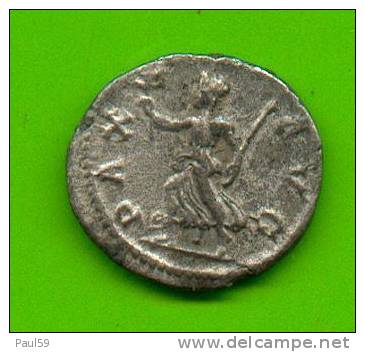 TRES BEAU  DENIER D"ARGENT DE  SEVERE ALEXANDRE  (Marcus Aurelius Severus Alexander) De  222 -235 Apres J C - La Crisi Militare (235 / 284)