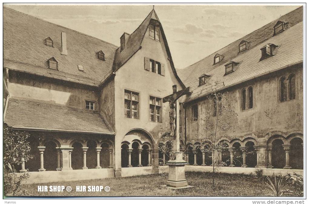 Um 1920/1930 Ansichtskarte  „Stiftskirche“ , Ungebrauchte Karte - Aschaffenburg