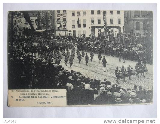 DC17 Brussel - Onafhankelijkheidsfeesten 1905 - Fêtes, événements