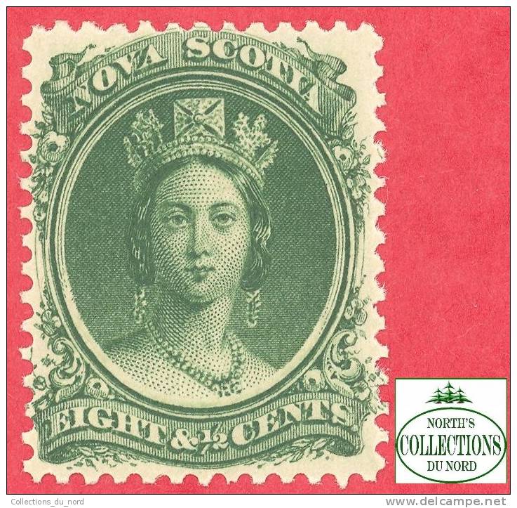 Canada  Nova Scotia # 11  Scott /Unisafe - Mint - 8&frac12; Cents - Queen Victoria - Dated 1830-63 / Nouvelle Écosse - Ungebraucht