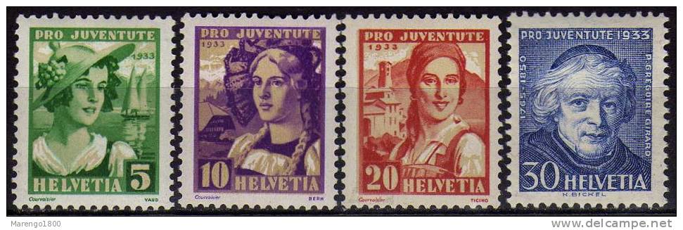 Svizzera 1933 - Pro Juventute **  (g2442) - Unused Stamps