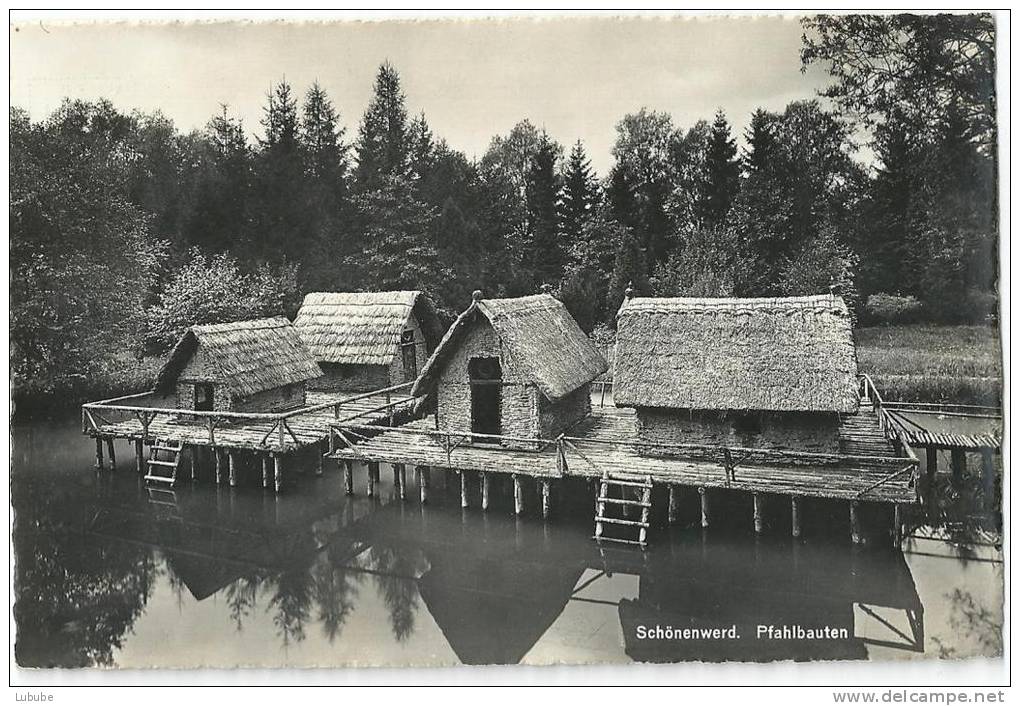 Schönenwerd - Pfahlbauten             Ca. 1940 - Schönenwerd