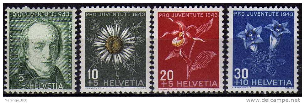 Svizzera 1943 - Pro Juventute **  (g2450)   (NT !) - Neufs