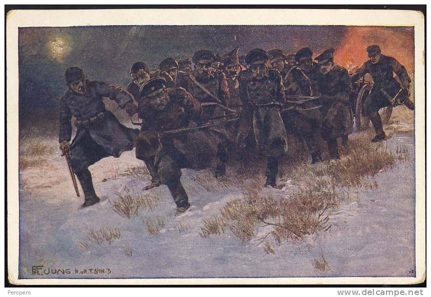 RED CROSS  ROTEN KREUZ    Military  War     Old Postcard - Rotes Kreuz