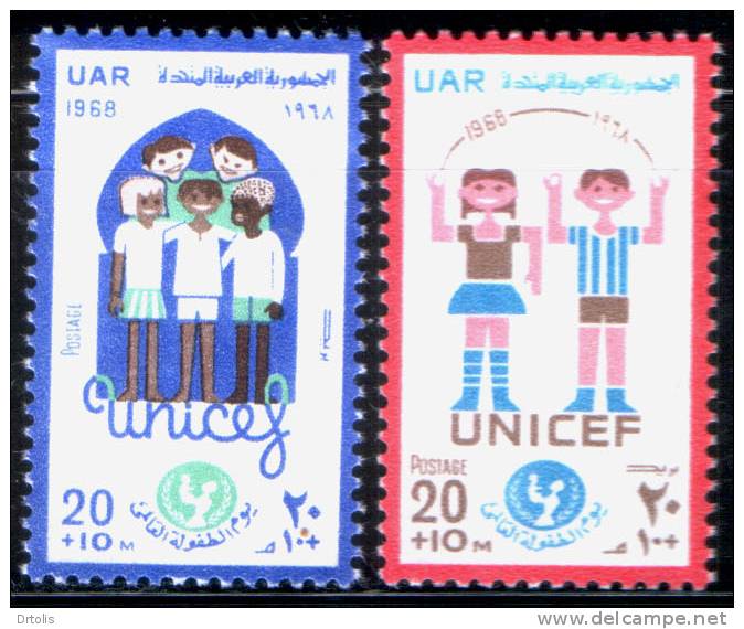 EGYPT / 1968 / UN / UNCEF / WORLD CHILDREN'S DAY / MNH /VF - Neufs