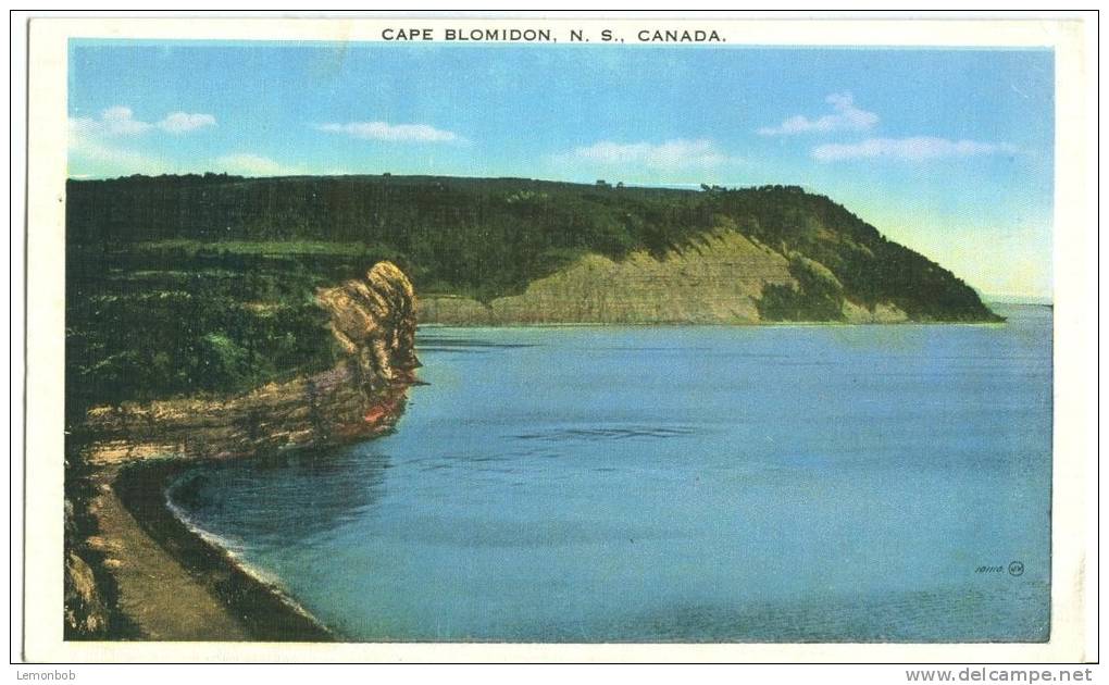 Canada, Cape Blomidon, NS, 1920s-1930s Unused Postcard [P7874] - Andere & Zonder Classificatie