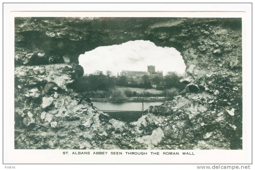 Postcard - St. Albans Abbey   (5306) - Hertfordshire