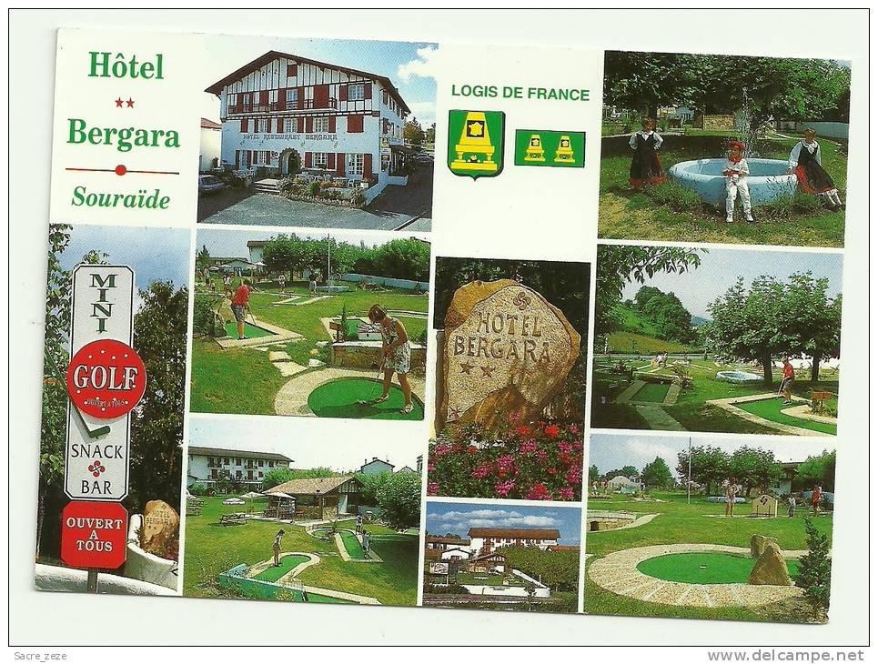 CPM SOURAIDE(64)neuve-hotel BERGARA-grand Format - Other & Unclassified