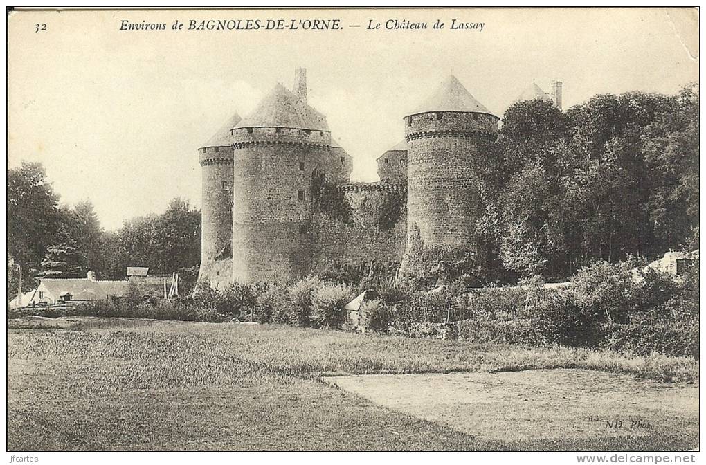 53 - LASSAY - Environs De Bagnoles-de-L'Orne - Le Château De Lassay - Lassay Les Chateaux