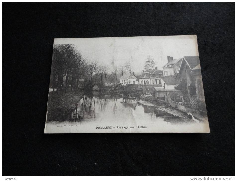 Doullens: Paysage Sur L ' Authie. - Doullens