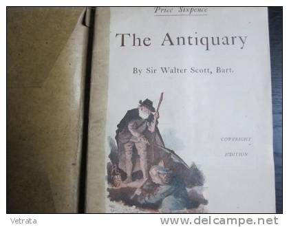The Antiquary De Walter Scott (Ed A. & C. Black, 1891) - Altri & Non Classificati