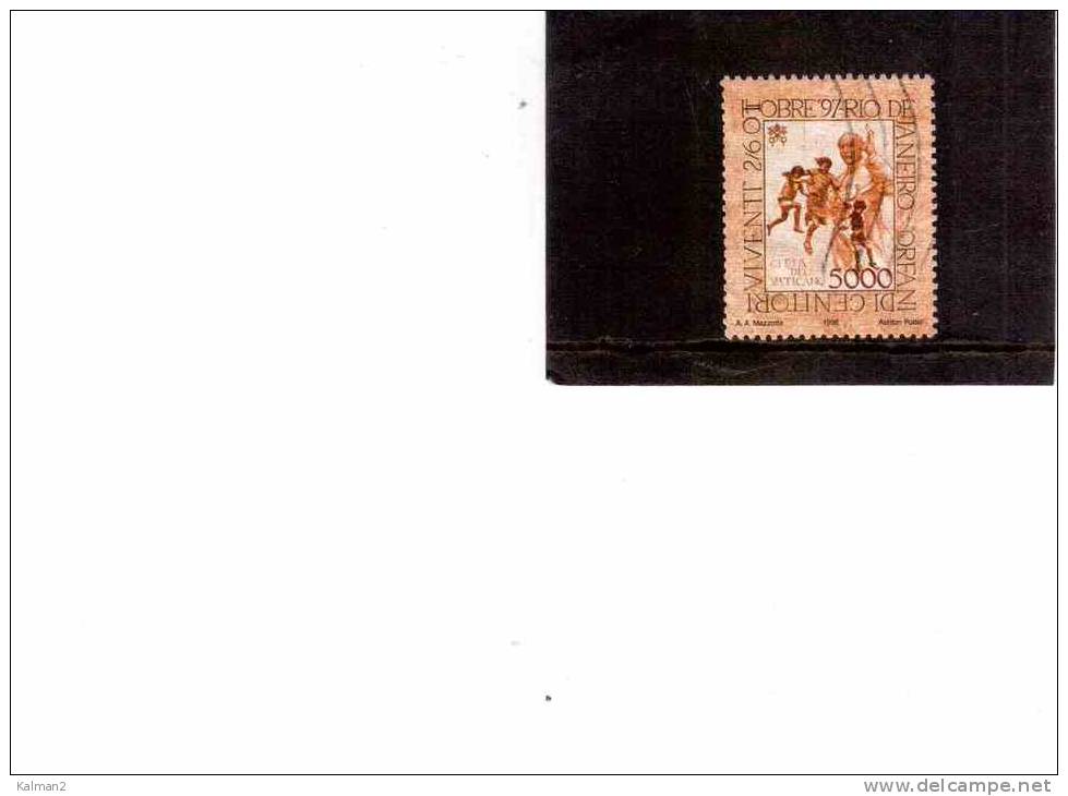 ITA17  -      VATICANO      -   SASSONE Nr.  1136    USATO - Used Stamps