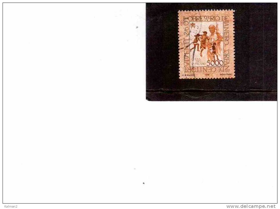 ITA18     -      VATICANO      -   SASSONE Nr.  1136    USATO - Used Stamps