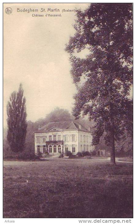 BODEGHEM ST MARTIN = Château D'Housend (Nels Bxl  N°22) écrite - Sonstige & Ohne Zuordnung