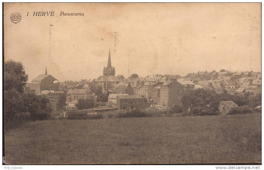 Belgique Carte Postale Herve - Panorama - Herve