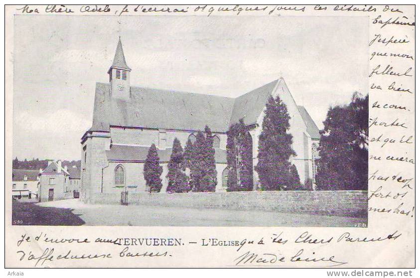 TERVUEREN = L'église (VED  N° 510) 1904 - Tervuren