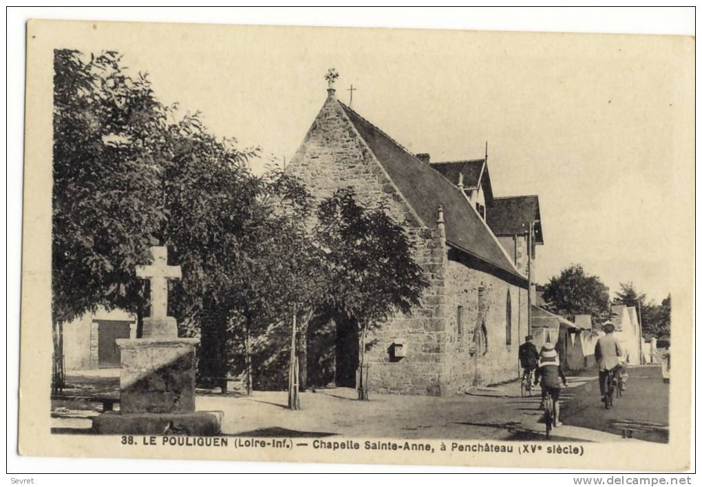 LE POULIGUEN  - Chapelle Sainte Anne à Penchâteau. - Le Pouliguen