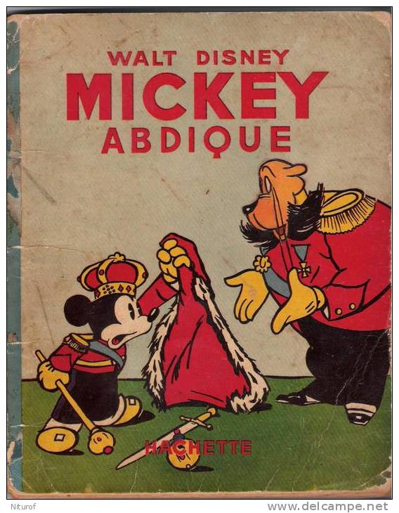 MICKEY ABDIQUE -  Hachette 1939 - - Autres & Non Classés