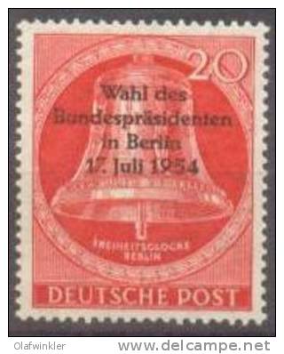 1954 Wahl Des Bundespräsidenten Michel 118 / Scott 9N106 / YT 108 Postfrisch/neuf/MNH - Unused Stamps