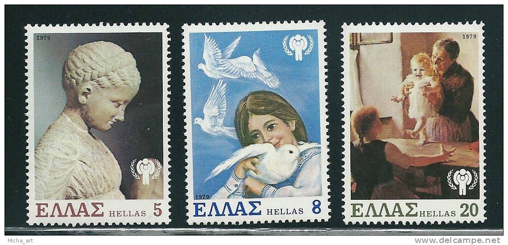 Greece 1979 International Year Of The Child Set MNH See Description S0207 - Ungebraucht