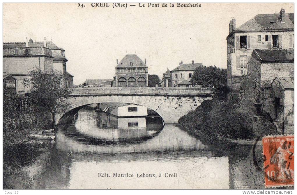 60 CREIL - Le Pont De La Boucherie - Creil