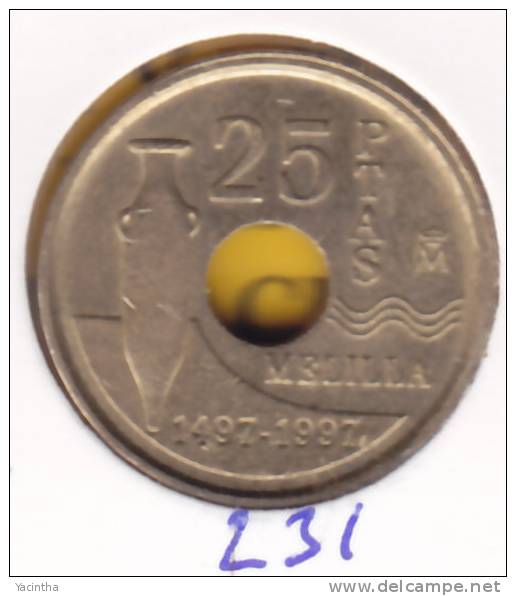 @Y@   Spanje   Espana   25 Pta 1997   (231) - 25 Pesetas