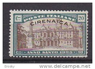 Z2646 - COLONIE ITALIANE CIRENAICA SASSONE N°18 ** - Cirenaica