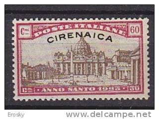 Z2648 - COLONIE ITALIANE CIRENAICA SASSONE N°20 ** - Cirenaica