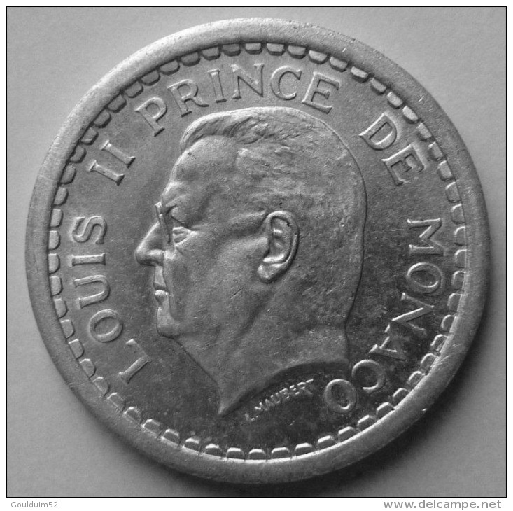 Deux Francs 1943  Aluminuim - 1922-1949 Louis II