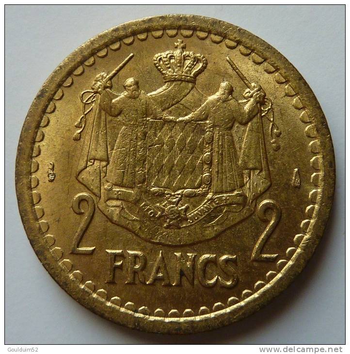 Deux Francs 1943 - 1922-1949 Louis II.