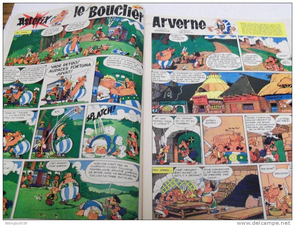 PILOTE, le journal d'Astérix et d'Obélix. 1967. 10 N°s. Correspondance Reliure éditeur N° 37. Avec Pilotoramas.