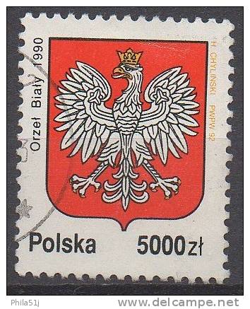 POLOGNE  N°3222__OBL VOIR SCAN - Gebraucht