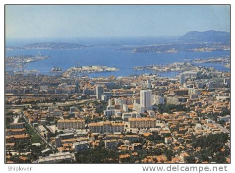 Toulon - Cue Sur La Plus Belle Rade D'Europe - CPM - Toulon