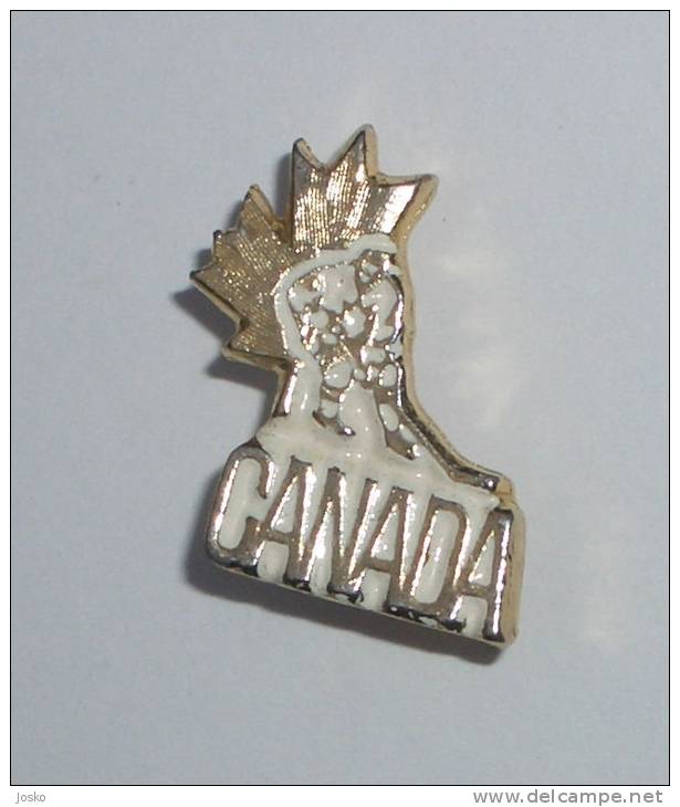 CANADA - Hockey On Ice Pin * Badge Hockey Sur Glace Sobre Hielo Su Ghiaccio Eishockey Ijshockey - Wintersport