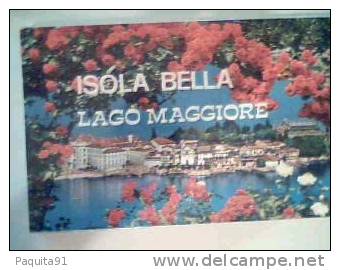 Depliant 16  Vues Du Lago Maggiore Italie Editions Reggiori Format 8,5*14,5 Cms - Obj. 'Remember Of'