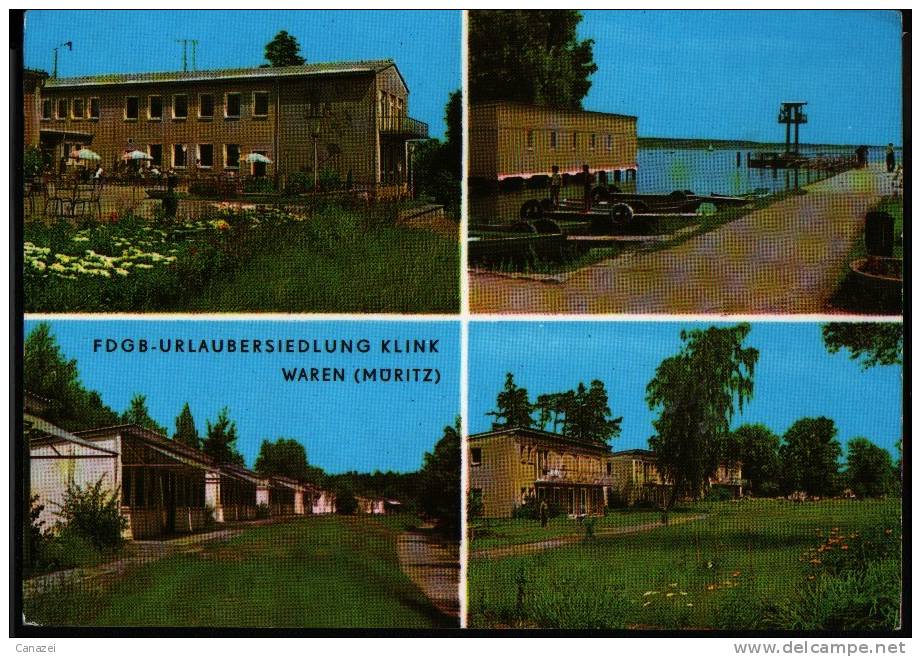 AK Klink, FDGB Urlaubersiedlung, 1972 - Waren (Mueritz)