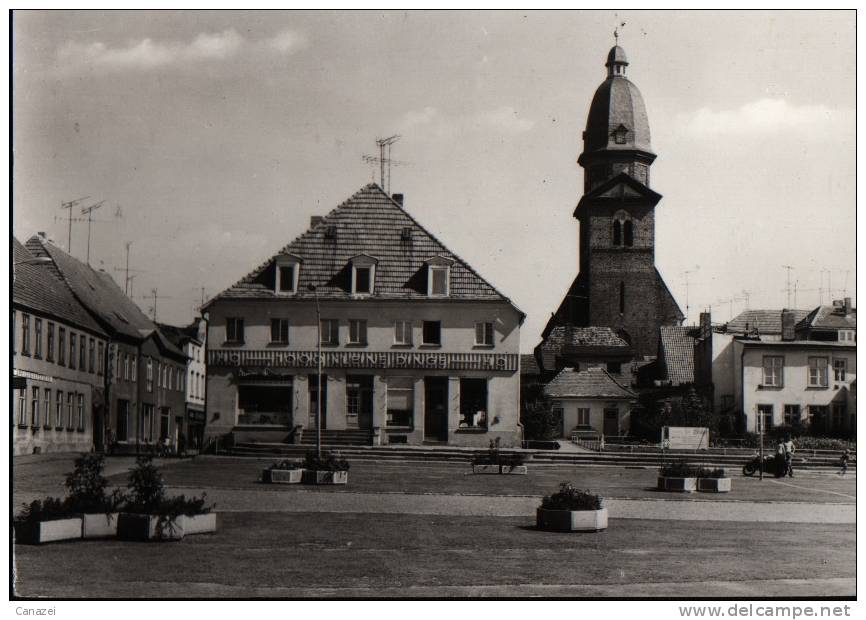 AK Waren/Müritz, Markt, HO 1000 Kleine Dinge, Um 1983 - Waren (Mueritz)