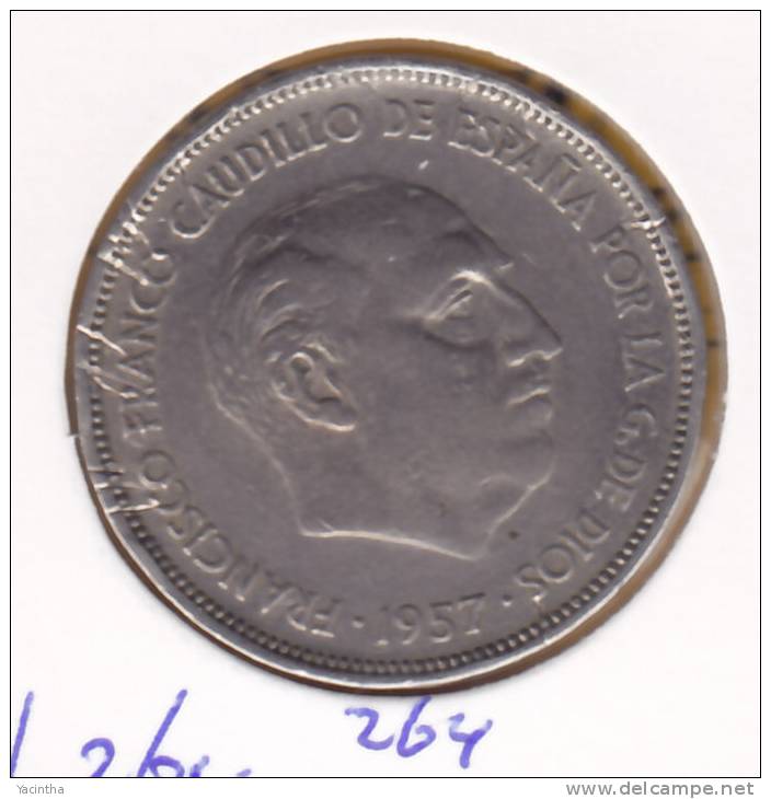 @Y@   Spanje   Espana   25 Pta 1957   (264) - 25 Pesetas