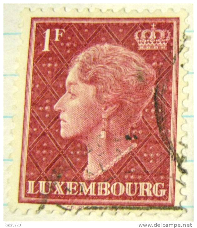 Luxembourg 1948 Grand Duchess Charlotte 1f - Used - Gebruikt