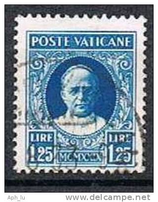 Vatikan, 1929, Conciliazione 1.25 Lire, MiNr. 9 Gestempelt (a130609) - Used Stamps