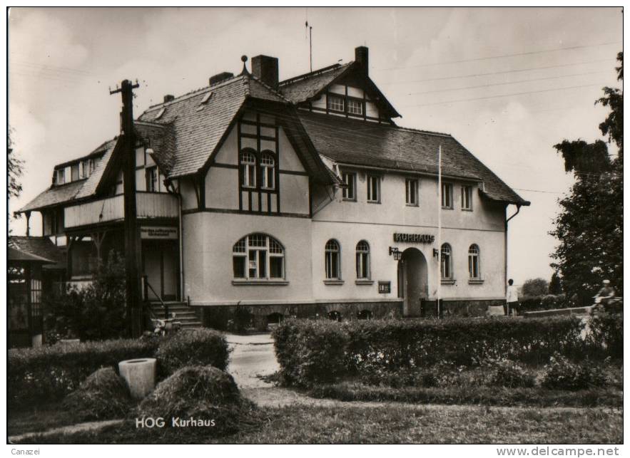 AK Zittauer Gebirge, Höhenluftkurort Lückendorf, HO-Gaststätte Kurhaus, 1971 Ung - Oybin