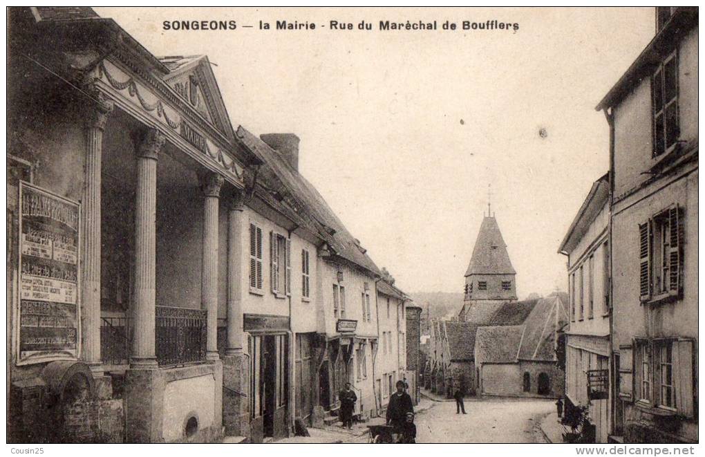 60 SONGEONS - La Mairie - Rue Du Maréchal De Bouffiers - Songeons