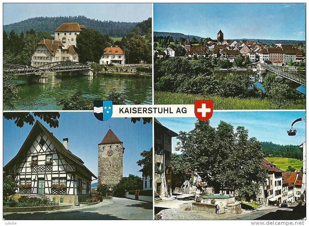 Kaiserstuhl Am Rhein - 4 Bilder           Ca. 1980 - Kaiserstuhl