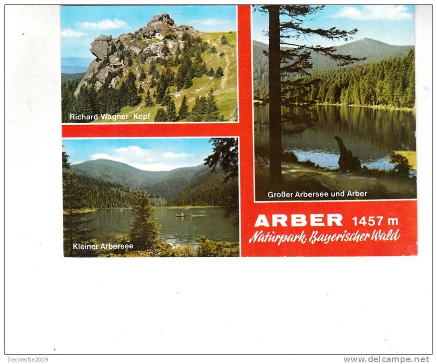 B54806 Naturpark Bayerischer Wald Arber Used Good Shape Back Scan  At Request - Cham