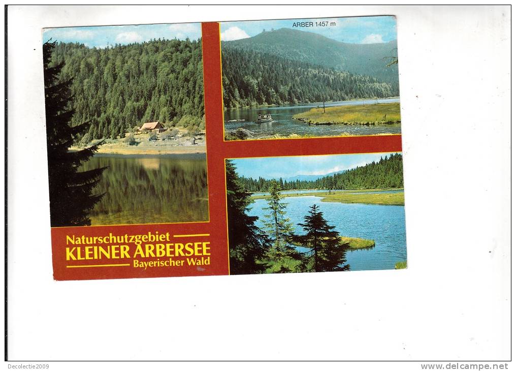 B54812 Naturschutzgebiet Kleiner Arbersee   Used Good Shape Back Scan  At Request - Cham