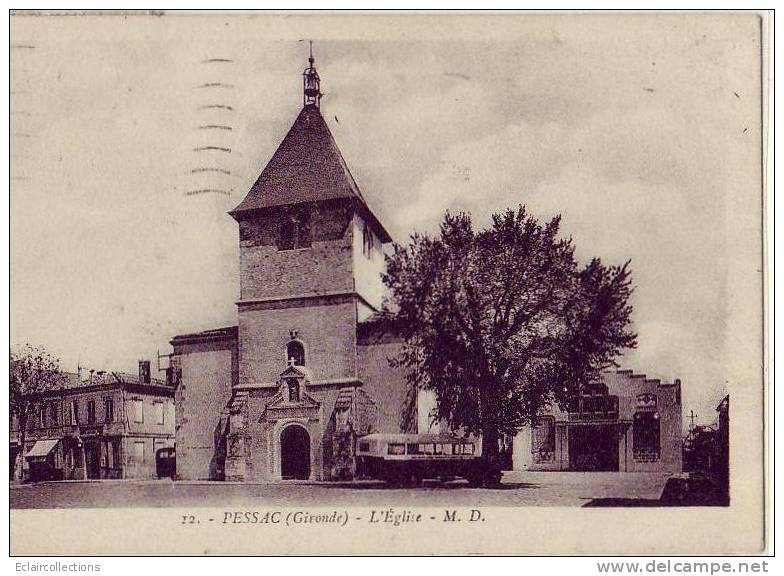 Pessac     L'Eglise   Autobus - Pessac