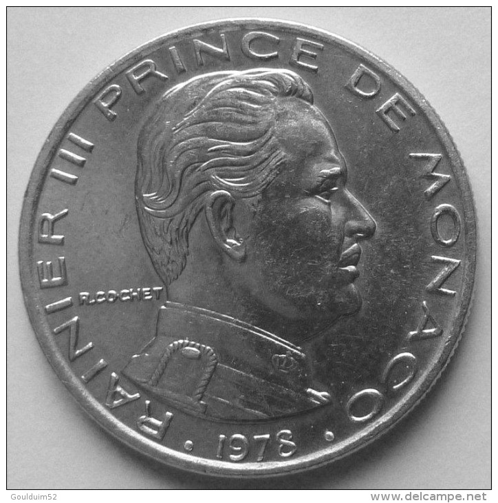 Un Franc 1978    Rainier III - 1960-2001 Franchi Nuovi