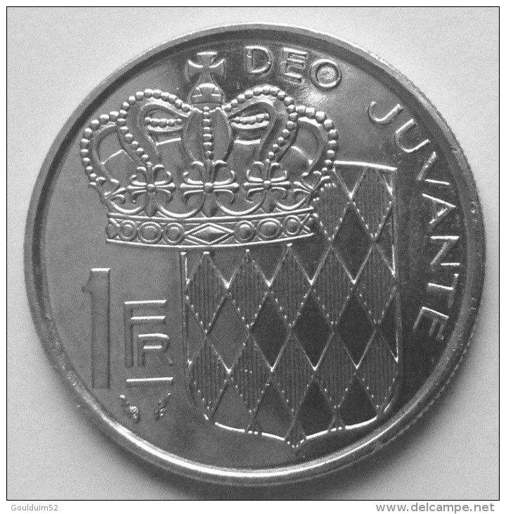 Un Franc 1989 Rainier III - 1960-2001 Neue Francs