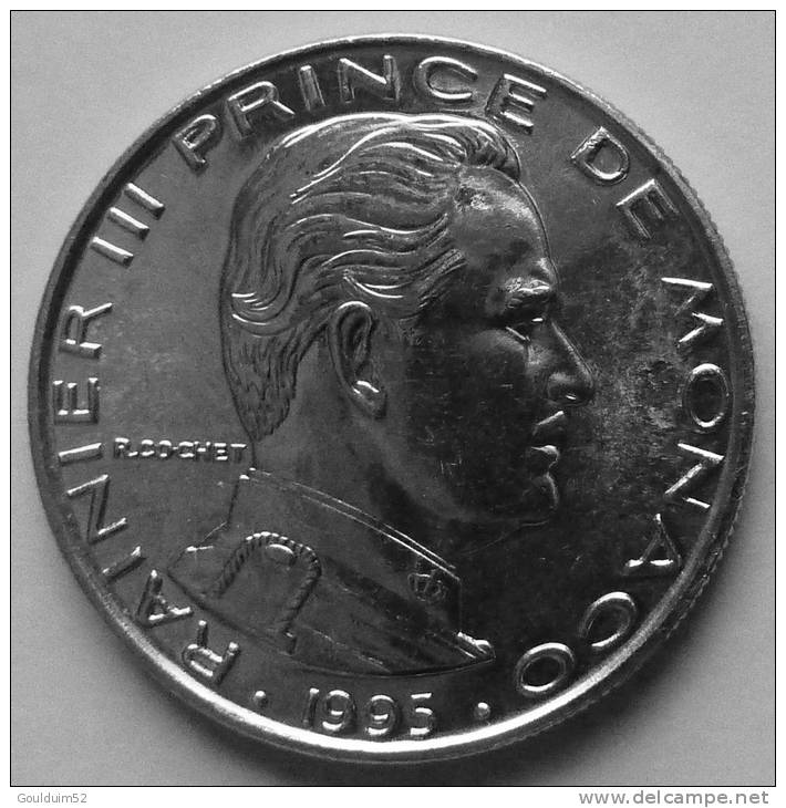 Un Franc 1995    Rainier III - 1960-2001 Nieuwe Frank
