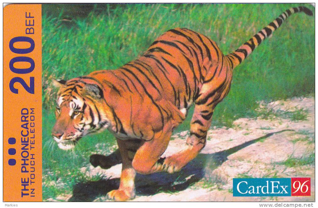 Phonecard Cardex 96 Tiger (Mint,New) Only 1000 EX Rare ! - [2] Prepaid- Und Aufladkarten